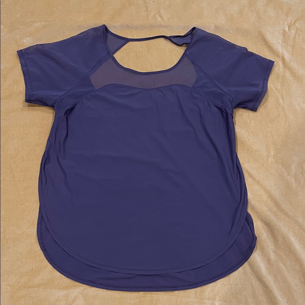 Lululemon Purple Workout Top